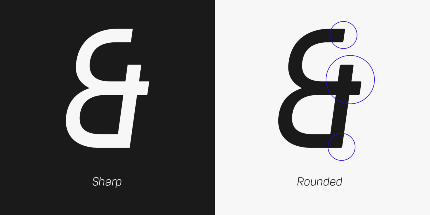 Unione Black Rounded Font preview
